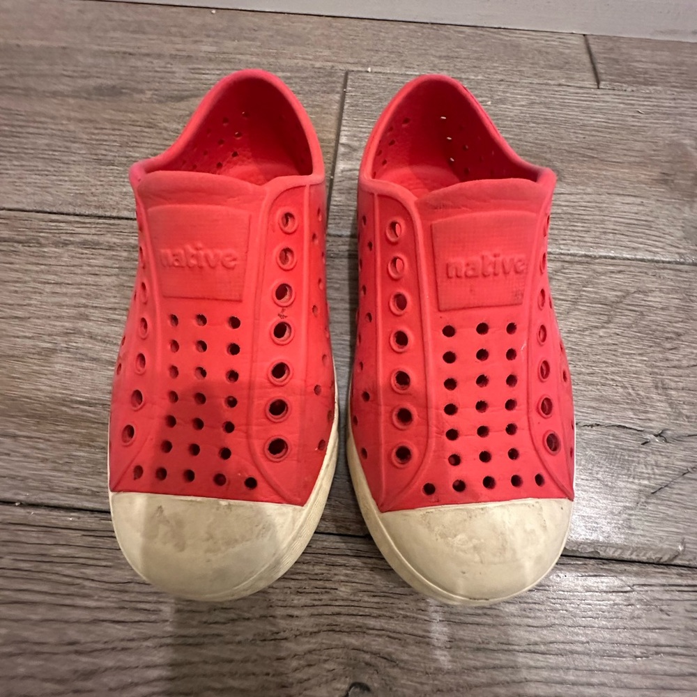 Native Kids Red Shoes